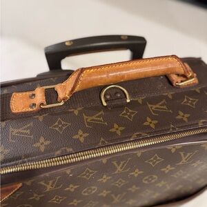 Louis Vuitton Monogram Vintage Rolling Suitcase Pegase Luggage Travel Bag